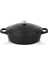 Pro Cast Döküm Basık TENCERE-26CM-SIYAH 1