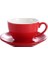 220ML Modern Latte Kahve Kupalar Cappuccino Avrupa Basit Seramik Kahve Fincanı ve Daire Seti Porselen Vaso Para Cafe Drinkware | Kahve Kupası ve tabak Setleri (Yurt Dışından) 1