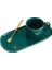 Lüks Nordic Kahve Fincanı Seramik Öğleden Sonra Çay Çevre Dostu Türk Arapça Sevimli Seyahat Kupası Kullanımlık Tazas De Cafe Drinkware 50 | Teacup tabak Setleri (Yurt Dışından) 1