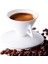 60 ml Italyan Espresso Fincan Yemekleri Benzersiz Yaratıcı Çift Kemik Porselen Seramik Kahve Fincanı Ev Beyaz Çay Kupası Daire Seti | Kupalar (Yurt Dışından) 1