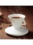 60 ml Italyan Espresso Fincan Yemekleri Benzersiz Yaratıcı Çift Kemik Porselen Seramik Kahve Fincanı Ev Beyaz Çay Kupası Daire Seti | Kupalar (Yurt Dışından) 2
