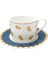 Kore Retro Seramik Çay Kahve Fincanı Fincan Fincan Seti Basit Taşınabilir Bardak Espresso Bardaklar Çevre Dostu Tazas Ev Drinkware DF50BD | Kahve Kupası ve tabak Setleri (Yurt Dışından) 1