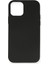 iPhone 12 Mini Kılıf Nano Içi Kadife Silikon - Siyah 1