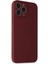 iPhone 13 Pro Max Kılıf Nano Içi Kadife Silikon - Bordo 2