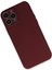 iPhone 13 Pro Max Kılıf Nano Içi Kadife Silikon - Bordo 3