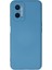 Oppo A96 Kılıf Nano Içi Kadife Silikon - Mavi 1