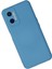 Oppo A96 Kılıf Nano Içi Kadife Silikon - Mavi 2