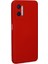Oppo A96 Kılıf Nano Içi Kadife Silikon - Kırmızı 3