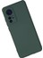 Xiaomi Mi 12X Kılıf Nano Içi Kadife Silikon - Koyu Yeşil 2