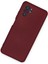 Happycase Xiaomi Redmi Note 10 Kılıf Nano Içi Kadife  Silikon - Bordo 2