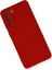 Samsung Galaxy S21 Kılıf Nano Içi Kadife Silikon - Kırmızı 3