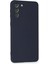 Samsung Galaxy S21 Fe Kılıf Nano Içi Kadife Silikon - Lacivert 2