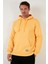 Slim Fit Kapüşonlu Kanguru Cepli İçi Tüylü Yumuşak Şardonlu Sweat Erkek SWEAT 5905281 2