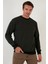 Slim Fit Bisiklet Yaka Pamuklu Kazak Erkek Kazak 456201 2