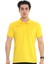 Erkek Polo T-Shirt Nox Sarı 2
