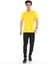 Erkek Polo T-Shirt Nox Sarı 4