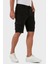 Belden Bağlamalı Cepli Regular Fit % 100 Keten Short Erkek Short 630JURIŞORT 3