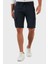 Belden Bağlamalı Cepli Regular Fit % 100 Keten Short Erkek Short 630JURIŞORT 3