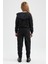 Kız Çocuk Siyah Jogger Standart Fit Okul Eşofman Altı Y1078A622AU 5
