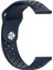 Garmin Vivoactive 4 Için Delikli Silikon Kordon Lacivert 1