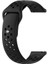 Garmin Vivoactive 4 Için Delikli Silikon Kordon Siyah 1