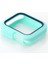 Apple Watch 4 40MM Teal+Koyu Mavi Için Bicolor Yumuşak Silikon Koruyucu Kılıf 5