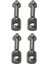 Balık Tabancası Hortum Atış Balık Tabancası Aksesuarlar Çivi 6 Pcs 3