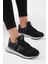 Tonny Black Unisex Siyah Kaymaz Eva Taban Süet Sneaker 1