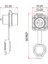 LP-12-J02SX-02-401 2-Pin Su Geçirmez Konnektör - Dişi 2