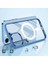Apple iPhone 13 Kılıf Kamera Çıkıntılı Krom Metal Buton Wireless Şarj Magsafe Case 1