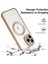 Apple Iphone 13 Pro Max Kılıf Kamera Çıkıntı Koruma Parlak Renkli Manyetik Magsafe Halkalı 4