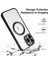 Apple Iphone 11 Pro Kılıf Kamera Çıkıntı Koruma Parlak Renkli Manyetik Magsafe Halkalı Kare 5