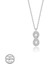 Swarovski Taşlı Gümüş Sonsuzluk Bayan Kolye 2