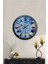 40 cm Siyah Metal Modern Duvar Saati 2