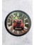 40 cm Siyah Metal Fiat 500 Duvar Saati 1