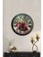 40 cm Siyah Metal Fiat 500 Duvar Saati 2