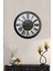 40 cm Siyah Metal Royal Duvar Saati 2