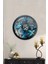 40 cm Siyah Metal Modern Duvar Saati 2