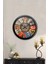 40 cm Siyah Metal Retro Duvar Saati 2