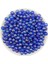 8mm Lacivert Renk Janjanlı Akrilik Top Boncuk,parlak Takı, Çanta Yapım Boncuğu (50GR,~170 Adet) 1