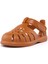 S10271 Tobby Solid Çocuk Karamel Sandalet 2