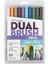 : Ab-T Dual Brush Pen Grafik Kalem Seti : Çöl Çiçeği Renkleri (10 Renk) 1