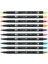 : Ab-T Dual Brush Pen Grafik Kalem Seti : Retro Renkler (10 Renk) 3