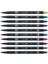 : Ab-T Dual Brush Pen Grafik Kalem Seti : Bohem Renkler (10 Renk) 3