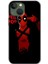 Apple iPhone 13 Kılıf Hd Desen Baskılı Arka Kapak + Temperli Cam - Deadpool 4 1