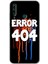 Huawei Y6P Kılıf Hd Desen Baskılı Arka Kapak + Temperli Cam - 404 Error 1