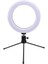 Doldurun Işık Masa Masaüstü Tripod 8 Inç Çapı 20 cm Canlı 13 W 5 V 84LED 2835 Lamba Boncuk Beyaz Işık USB Bağlantısı Zx Zbo8 Dc5(Yurt Dışından) 1