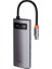 Baseus Metal Gleam 5in1 Multifonksiyonel Type-C Hub Adaptör Dock Station 2