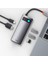 Baseus Metal Gleam 5in1 Multifonksiyonel Type-C Hub Adaptör Dock Station 5
