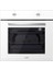 Luno Ankastre Beyaz Eco Set (335W01 Ocak - L 3462W Davlumbaz - F6501W02 Fırın 1